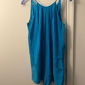 Bright blue Amanda Uprichard romper